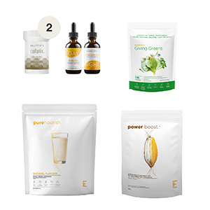 חבילת טרנספורמציה ברמה עסקית עם Giving Greens™